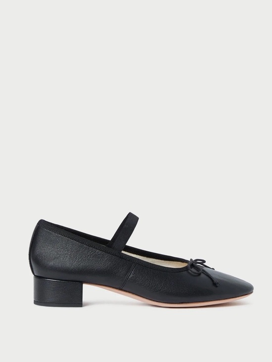 Loeffler Randall Shoes - Loeffler Randall Black Leather Ballet Flats